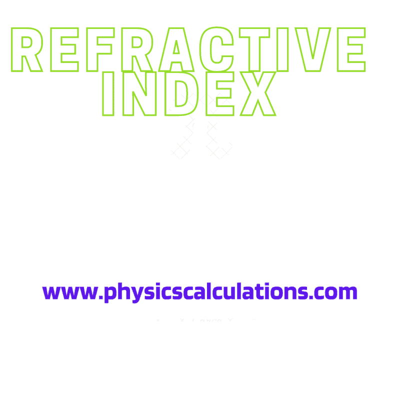 Refractive Index How to Calculate an Apparent Displacement