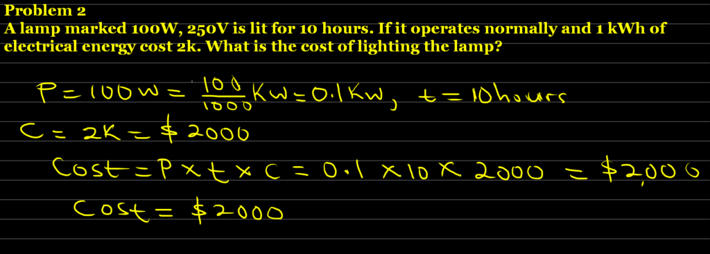 How to Calculate Cost of Electricity Per kwh
