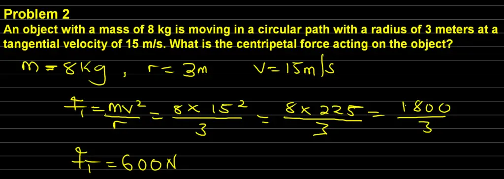 How to Calculate Centripetal Force