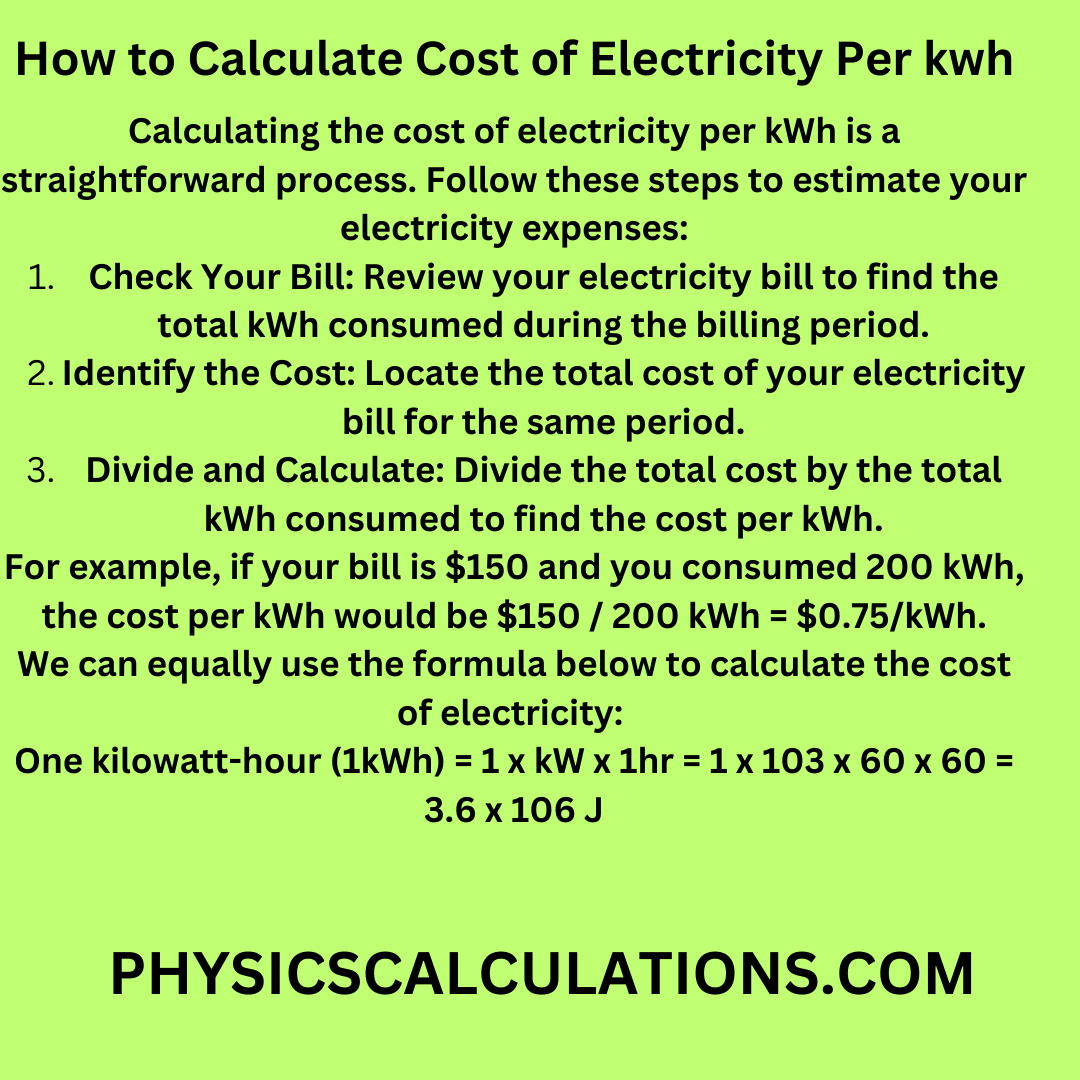 how-to-calculate-cost-of-electricity-per-kwh