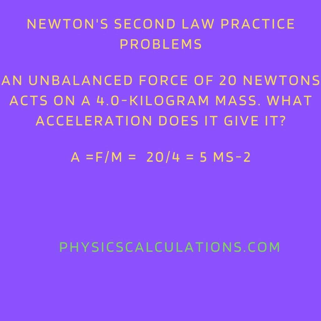 newton-s-second-law-practice-problems