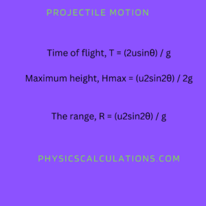 Problems of Projectile Motion
