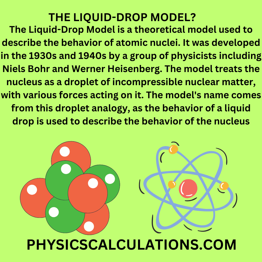 what-is-the-liquid-drop-model-of-the-nucleus