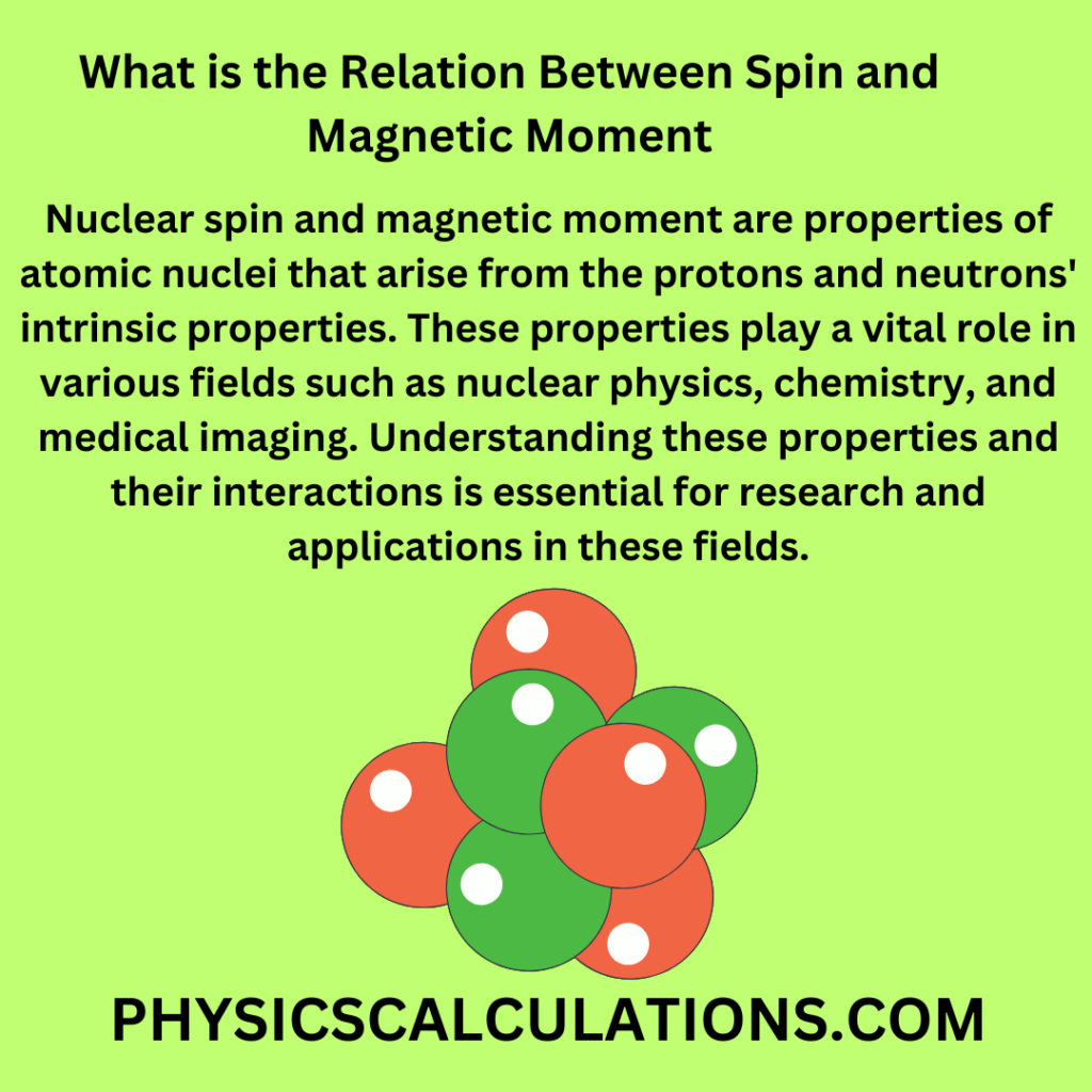 what-is-the-relation-between-spin-and-magnetic-moment