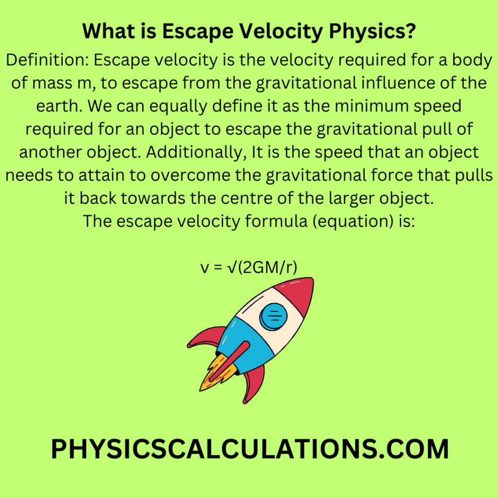 What is Escape Velocity in Physics?