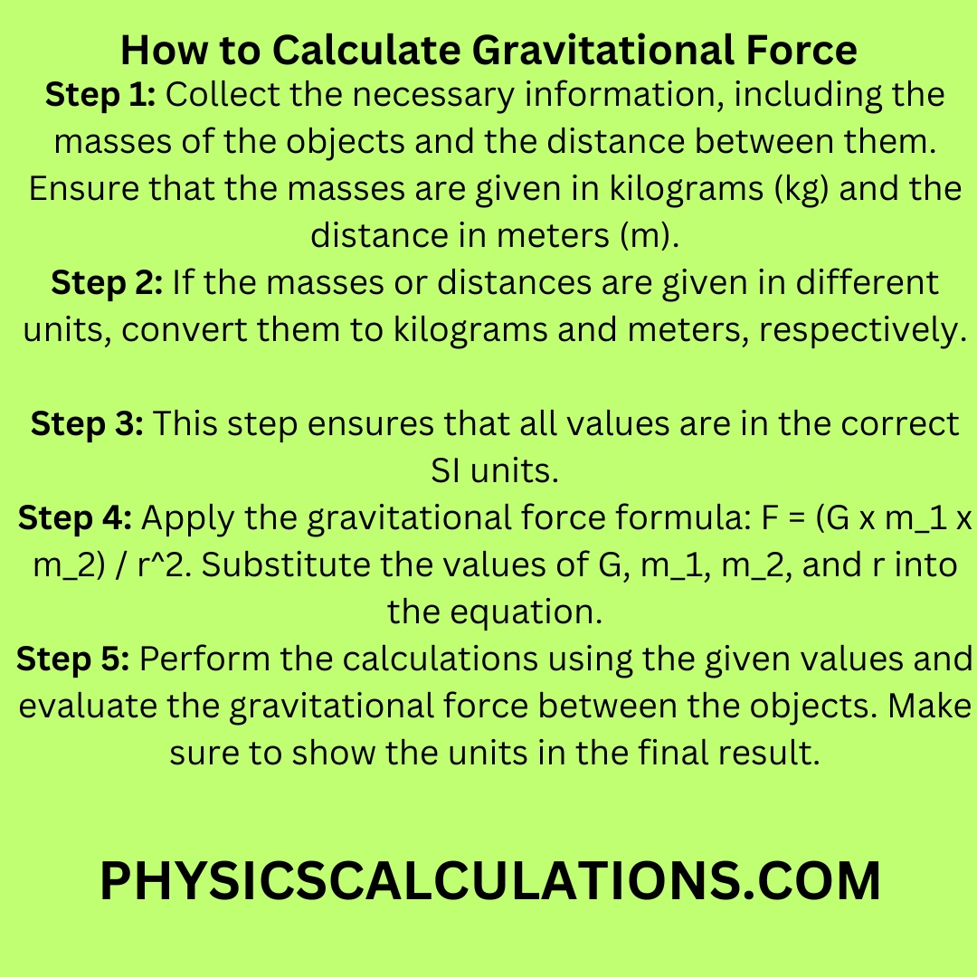 How To Calculate Gravitational Field Strength Of A Planet